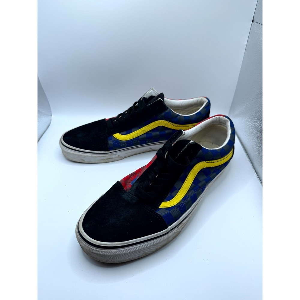 Vans Old Skool OTW Rally Unisex M9/W10.5 Sneaker Black Checkerboard Skate Shoes